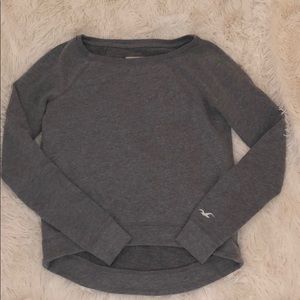 Hollister Gray Crewneck Sweater